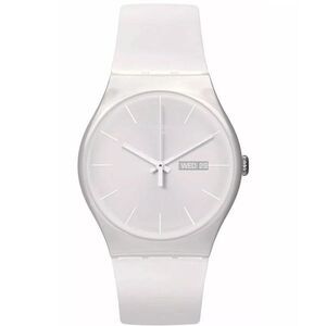 Swatch BIOSOURCED White Rebel Unisex Watch -S14